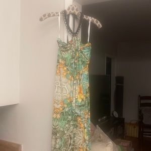 100 percent polyester . Super soft fabric size small